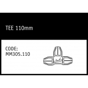 Marley Philmac Tee 110mm - MM305.110